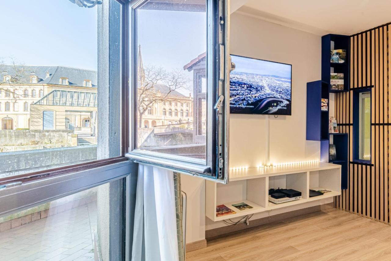 Suite "Comme A Venise" Vue Sur Metz Opera Avec Parking Inclus Eksteriør bilde