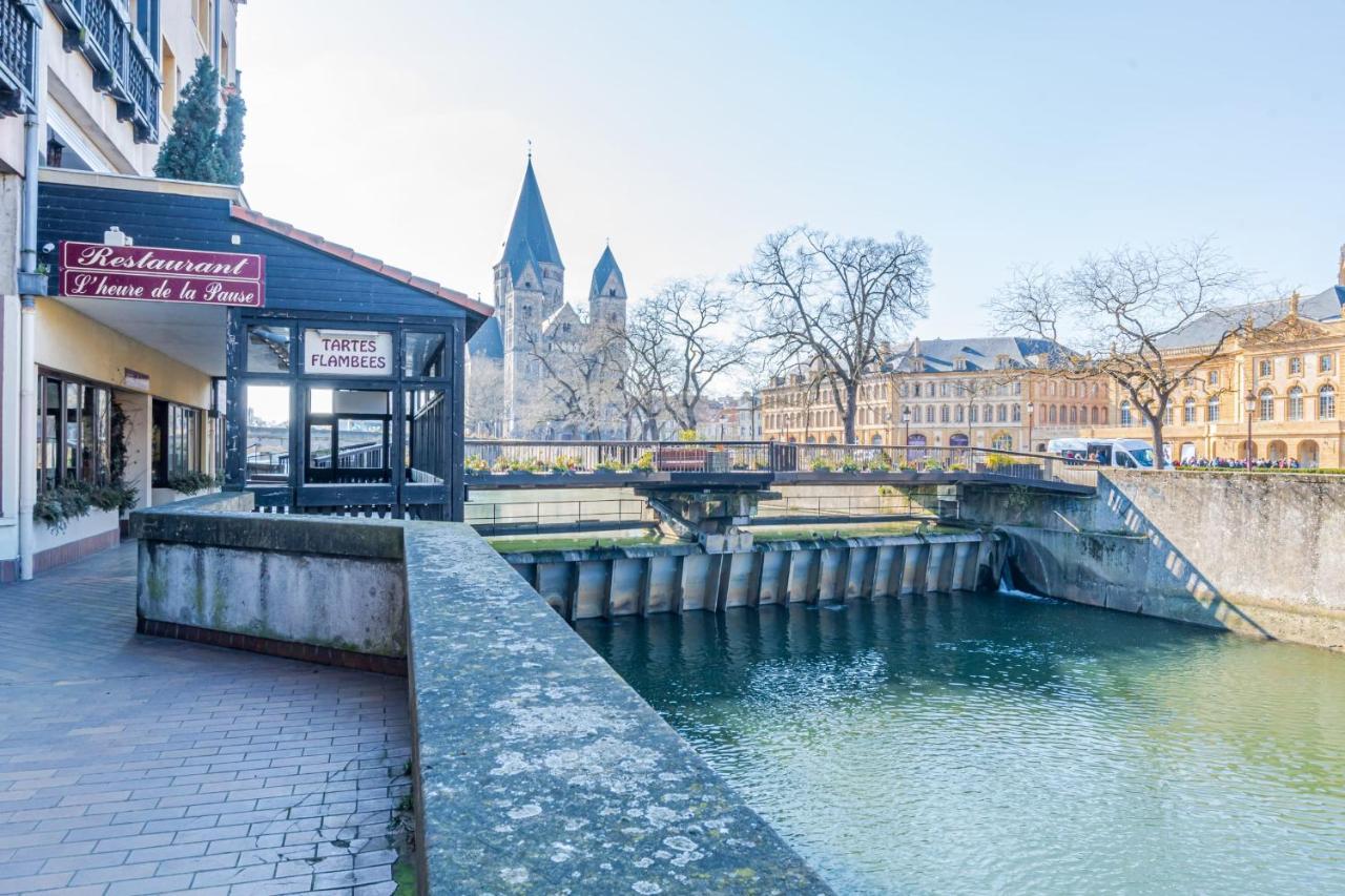 Suite "Comme A Venise" Vue Sur Metz Opera Avec Parking Inclus Eksteriør bilde